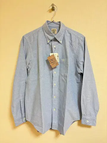 AVIREX 버튼다운 셔츠 라이트 블루