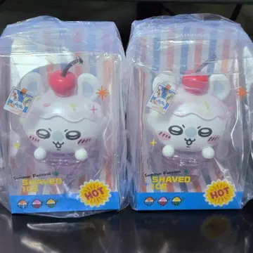 모몽가 치이카와 miniso 폭염의 여름 빙수 피규어 2개 세트