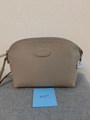 미사용 새상품 키타무라 숄더백 베이지