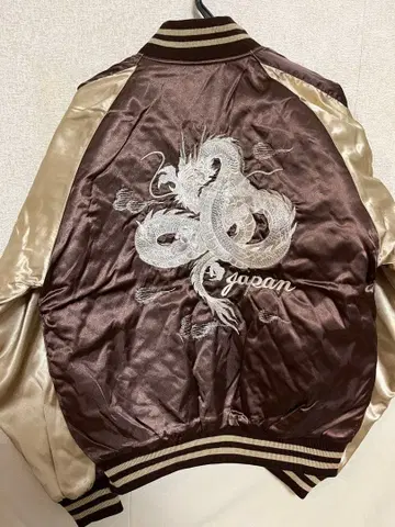 [새상품] 드래곤 자수 스카잔 LL