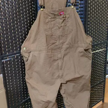 Dickies 브라운 오버롤