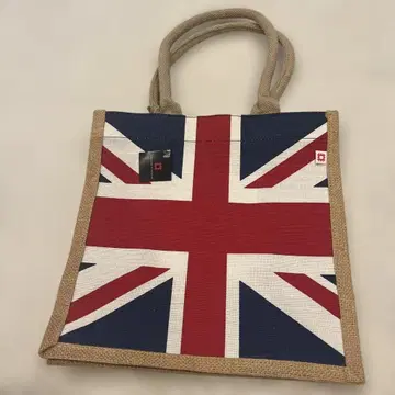 유니언 잭 주트 백 미사용 새상품