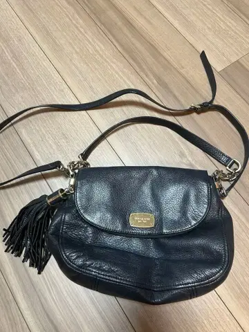 MICHAEL KORS 블랙 가죽 숄더백