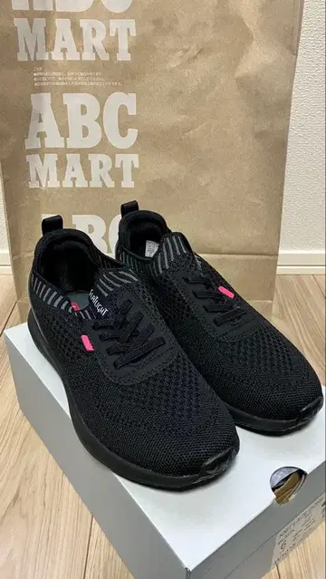 블랙 23cm ABC STYLE 로우컷 스니커즈