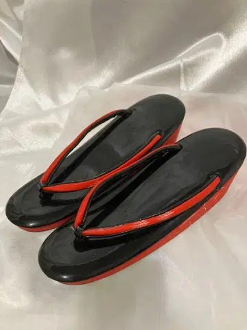 M, 블랙 레드 조리 플랫 밑창