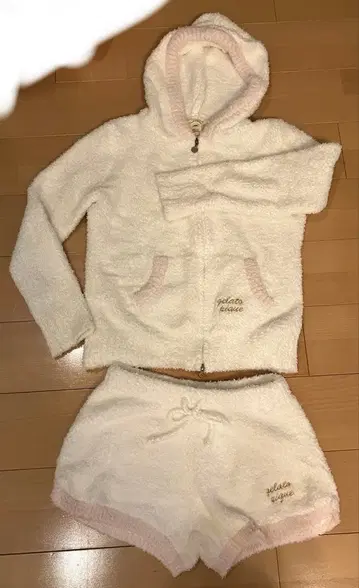 gelato pique 플리스 룸웨어 세트