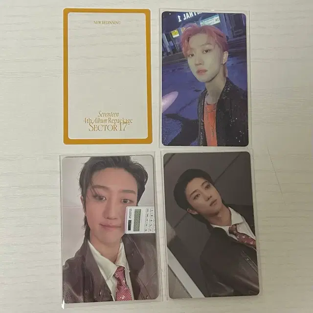 세븐틴 디에잇 섹터17 FML 위버스 포토카드