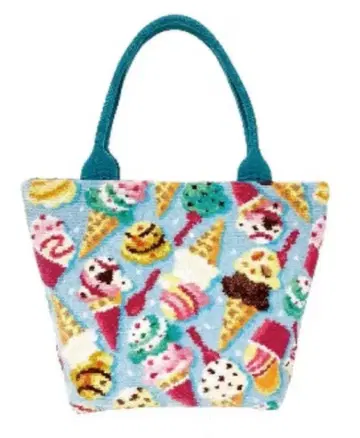 [택 포함 새상품] 페이 x 서티원 아이스크림 패턴 백