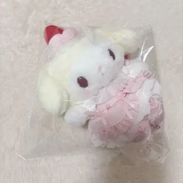 산리오 마이멜로디 딸기 휘핑 케이크 마스코트 백참 5