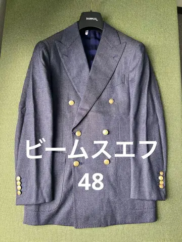 빔즈 F 오리지널 골드 버튼 자켓 48 네이비