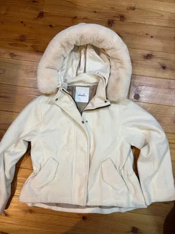 헤이세이 갸루 dazzlin 후드 부착 코트