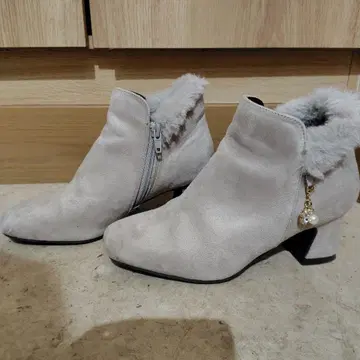 숏부츠 S 사이즈 그레이 Jelly Beans 젤리빈스