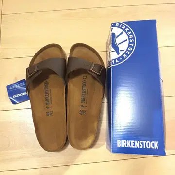 BIRKENSTOCK 마드리드 샌들 42 다크 브라운