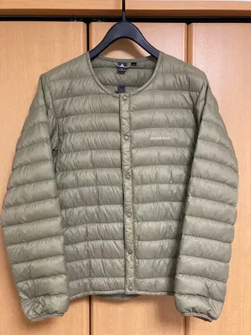 mont-bell 스페리오 라운드넥 자켓 베이지 남성용 M