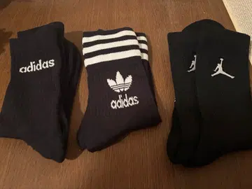 [ 미사용 새상품 ] adidas 양말 3종류 x 3 9켤레