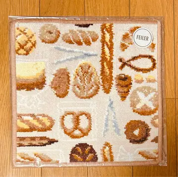 새상품 FEILER 페이러 손수건 러브러리 베이커리