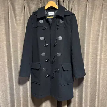 KANKO 하라주쿠 셀렉트 더플 코트 블랙