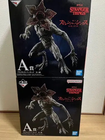 STRANGER THINGS 제일복권 데모고르곤 피규어 A상 2체 세트