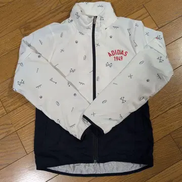 adidas 1949 골프 자켓 L/G 화이트/블랙