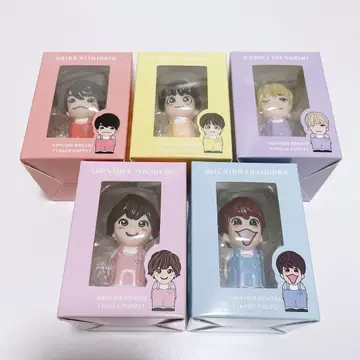 나니와단시 손가락 인형 5개 세트
