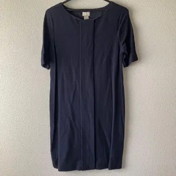 미사용 H&M 네이비 원피스 EUR 38