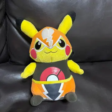 커다란 마스크드 피카츄 봉제 인형 포켓몬 포켓몬스터