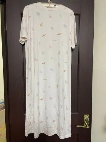 GELATO PIQUE 동물 패턴 롱 룸웨어