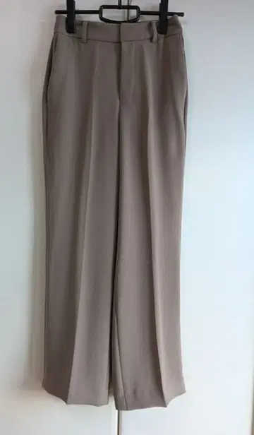 united arrows 모카 베이지 와이드 팬츠