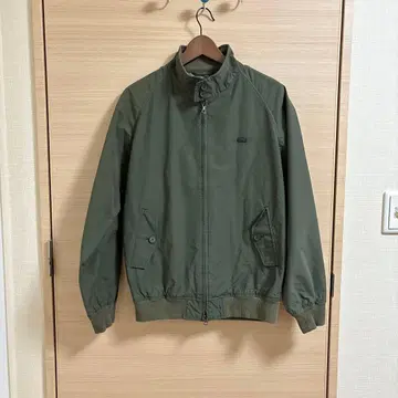 새상품급 Lacoste 라코스테 짙은 녹색 점퍼