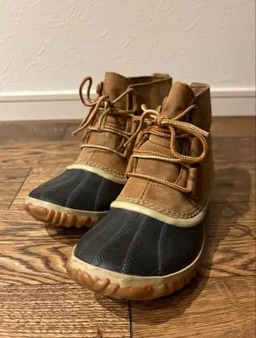 24cm SOREL 브라운/블랙 아웃도어 부츠