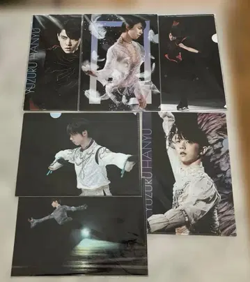 하뉴 유즈루 리플레이 클리어 파일 6장 세트