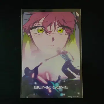 한국 카페 한정판 에이리언 스테이지 혜택 엽서 BLINK GONE