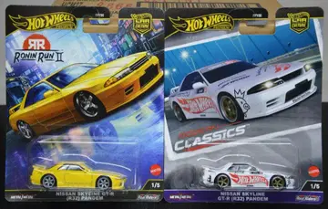 핫휠 닛산 스카이라인 GT-R R32 판뎀 2대 세트