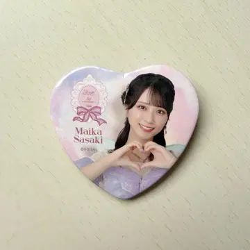 =LOVE 사사키 마이카 캔뱃지