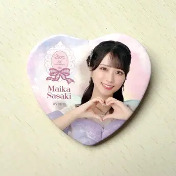 =LOVE 사사키 마이카 캔뱃지