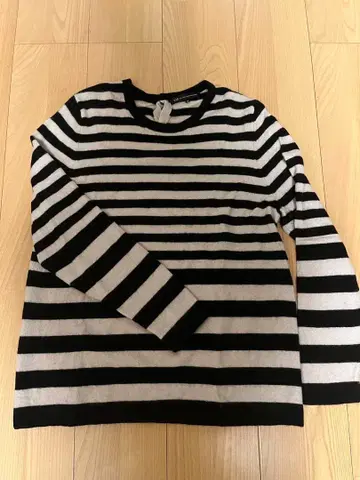 빅 사이즈 23구 보더 니트 스웨터 46