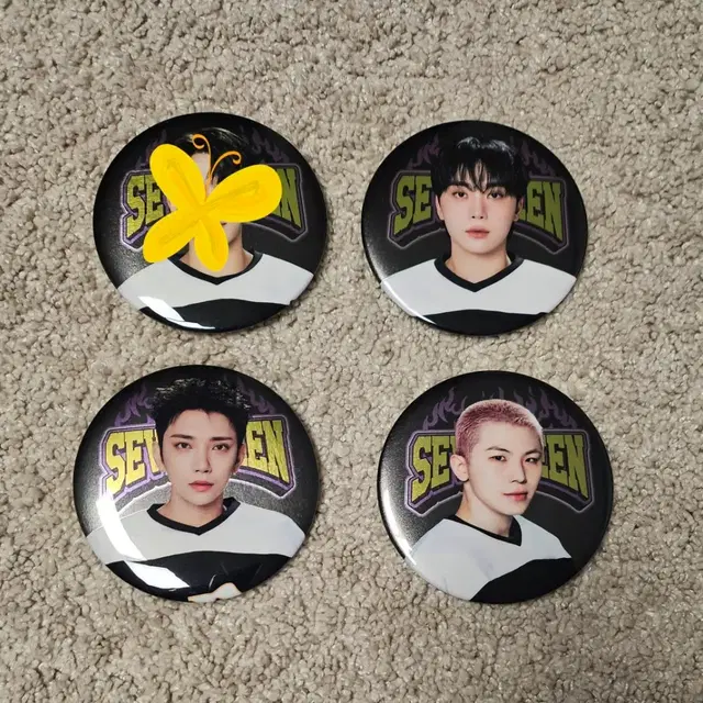 세븐틴 2025 홈 캔뱃지 양도