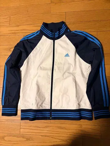 adidas 셋업 M 사이즈 화이트/네이비