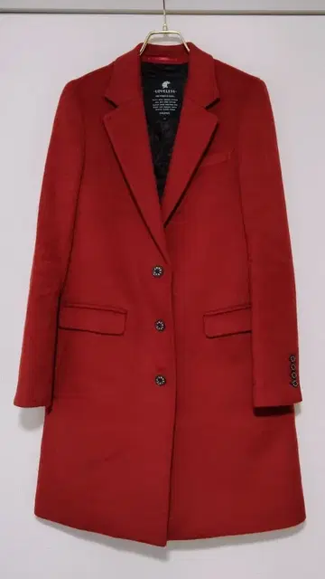 LOVELESS 레드 체스터 코트 34 사이즈 상당