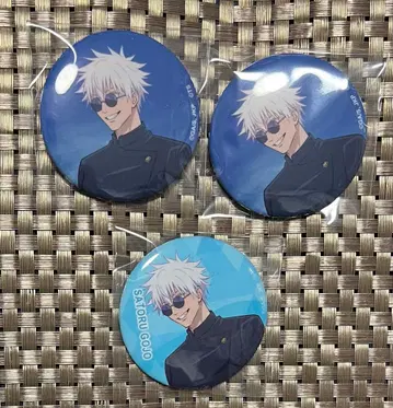 주술회전 고죠 사토루 회옥 옥절 스카이트리 콜라보 캔뱃지 3개