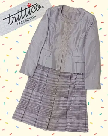 새상품 [ trittico ] 연보라 스커트 정장 세트 여성 9t21