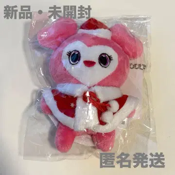 TWICE 러블리 봉제 인형 백참 크리스마스 핑크 타워 레코드