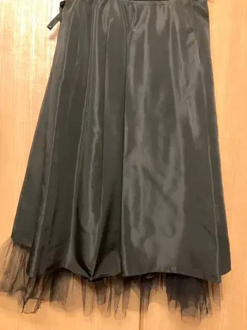 블랙 마기의 튤 레이스 플레어 스커트 ~ 라지 사이즈