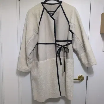 나곤스탠스 에코 무스탕 코트 리버서블 36