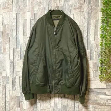 [ UNIQLO ] 유니클로 MA-1 블루종 밀리터리 올리브 (M)