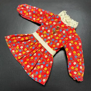 당시물 1970년대 2대 리카짱의 오리지널 의상 [ 다코짱 택 포함 ]