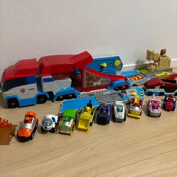 파우 패트롤 트랙과 미니카 세트