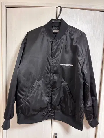 COOTIE / Nylon Satin Stadium Jacket