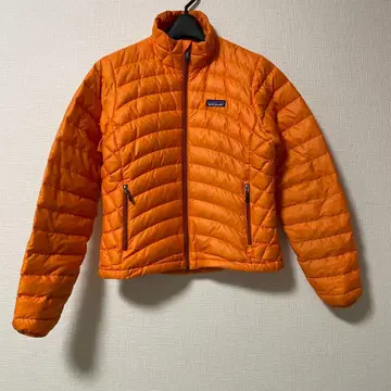 patagonia 다운 자켓 오렌지