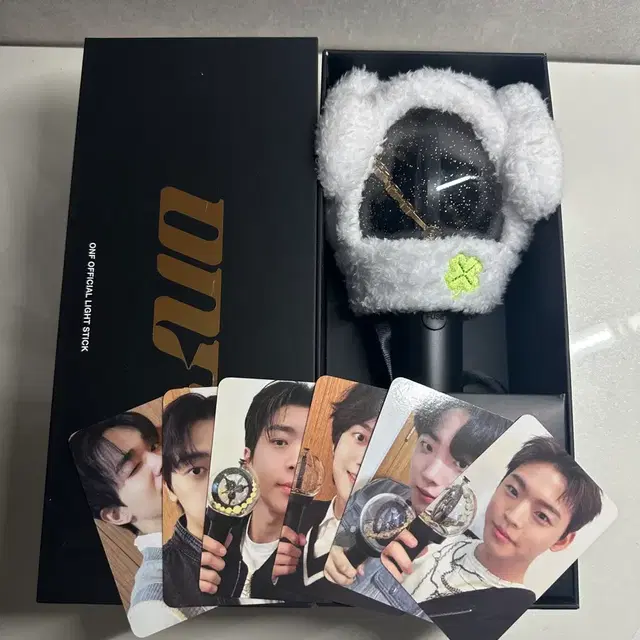 온앤오프 응원봉 워프봉(포카포함) + 쭌복이 응원봉 커버